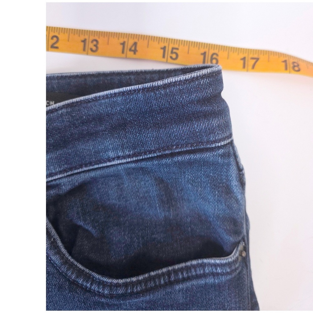 BOSS Hugo Boss Responsible Stretch Jeans Dark Wash Straight Leg Denim Blue - Picture 8 of 10